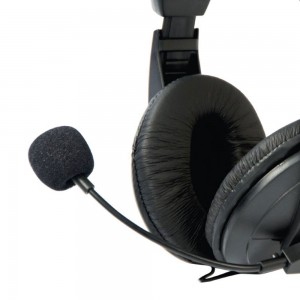 Fone de Ouvido c/ Microfone C3tech Voicer Comfort Ph-60, preto.